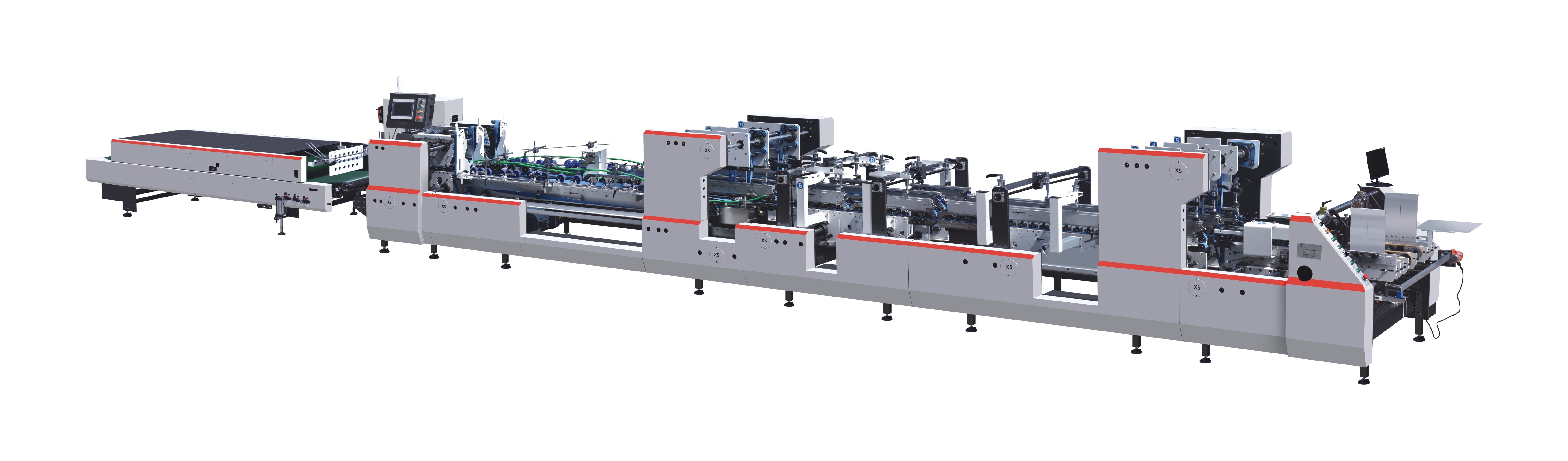 XS-1250 1450 1650 โฟลเดอร์ความเร็วสูง Gluer แคตตาล็อก